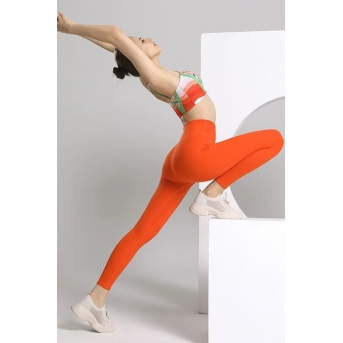Yoga Clothes for Women Orange Red