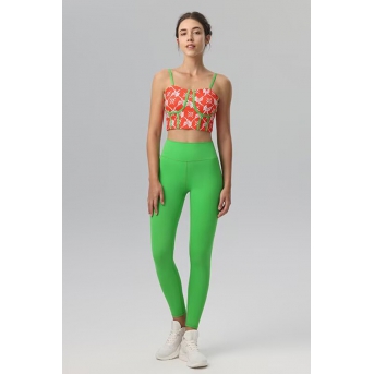 Yoga Clothes for Women Red and Green