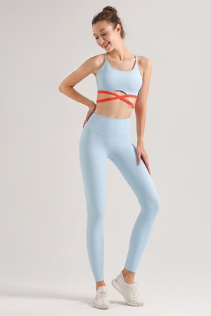 Yoga Clothes for Women Light Blue