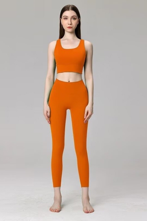 Yoga Clothes for Women Orange