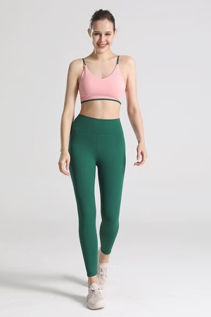 Yoga Clothes for Women Pink and Green